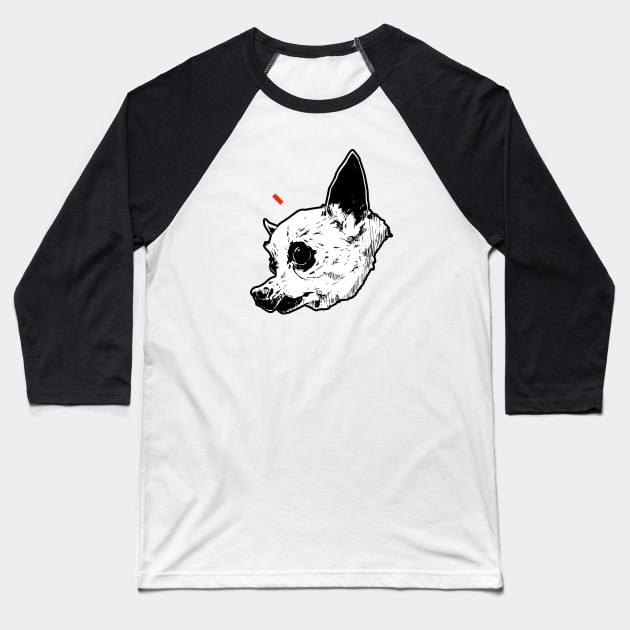 Dog Baseball T-Shirt by MSB_Art